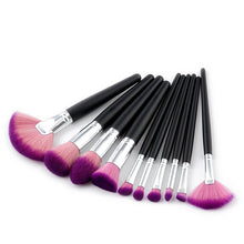 Load image into Gallery viewer, 10 beauty makeup brushes
