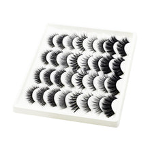 Load image into Gallery viewer, 16 Pairs Of mixed False Eyelashes 3D Chemical Fiber Eyelashes Stage Costumes Are Natural And Comfortable
