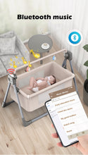 Load image into Gallery viewer, Electric Baby Crib  Multifunctional Cradle Portable rocking bed New Born Sleeping Basket
