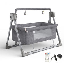 Load image into Gallery viewer, Electric Baby Crib  Multifunctional Cradle Portable rocking bed New Born Sleeping Basket
