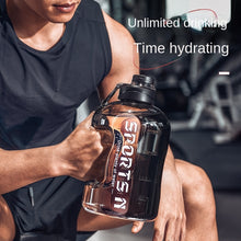 Load image into Gallery viewer, 1700ml/2700ml Gym Cycling Cup PP Material Precise Scale Portable Large Capacity Water Bottle For Men With Sports Fitness
